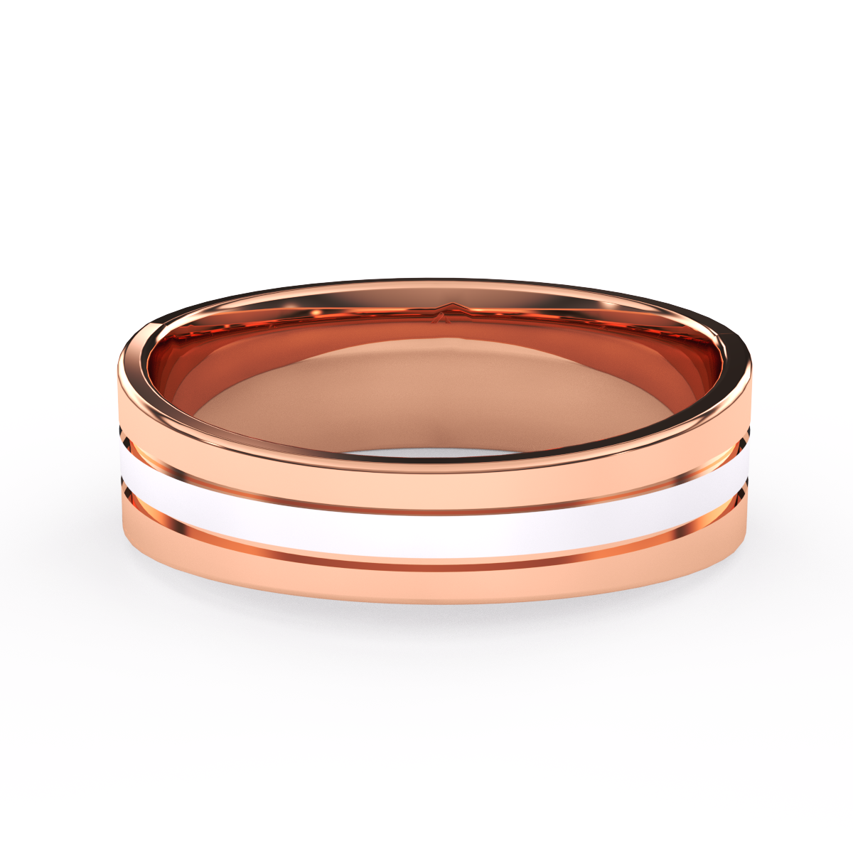 Lab Grown Diamond Wide Women's Band